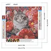 Diamond Painting -DIY Round Drill Cat(40x40cm)