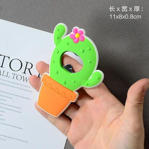 Athvotar Cute Animal Paw Wine Bottle Opener Beer Bottle Opener Cat Magnet Refrigerator Sticker Dog Fridge Magnet Beer Opener