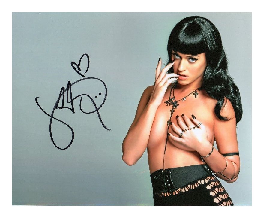 KATY PERRY AUTOGRAPHED SIGNED A4 PP POSTER Photo Poster painting PRINT 2