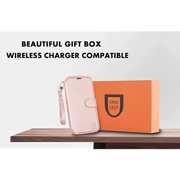 VANAVAGY iPhone SE 2022/iPhone SE 2020 Wallet /iPhone 8/iPhone 7 Wallet Case 4.7 inch