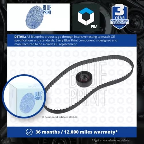 Dronehint Timing Belt Kit fits SUZUKI SAMURAI SJ413 1.3 88 to 04 G13A Set Blue Print New Parts