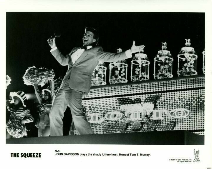 John Davidson The Squeeze Original Press 8X10 Photo Poster painting