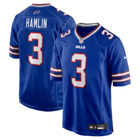Youth Buffalo Bills #3 Damar Hamlin Nike Royal Game Jersey