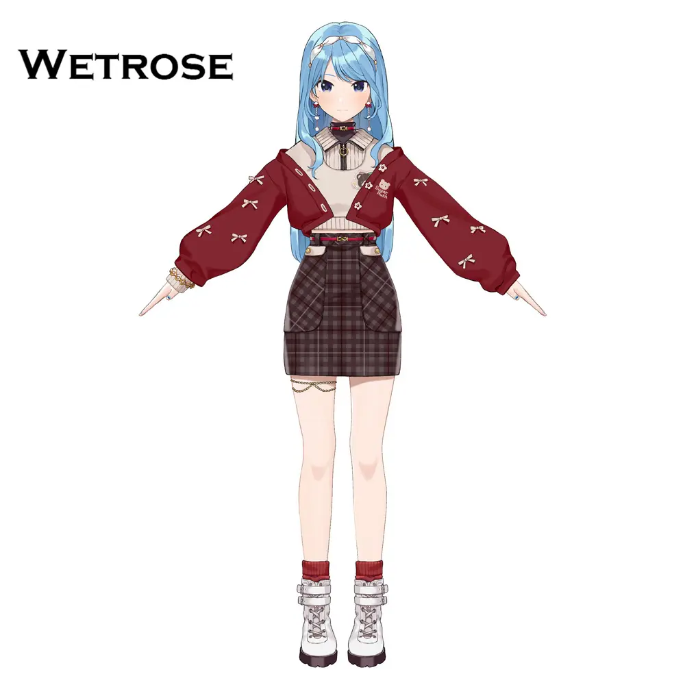 [Deposit Poll] Wetrose Hololive JP Vtuber Hoshimachi Suisei miComet 3D New Outfit Lollipop MV Cosplay Costume