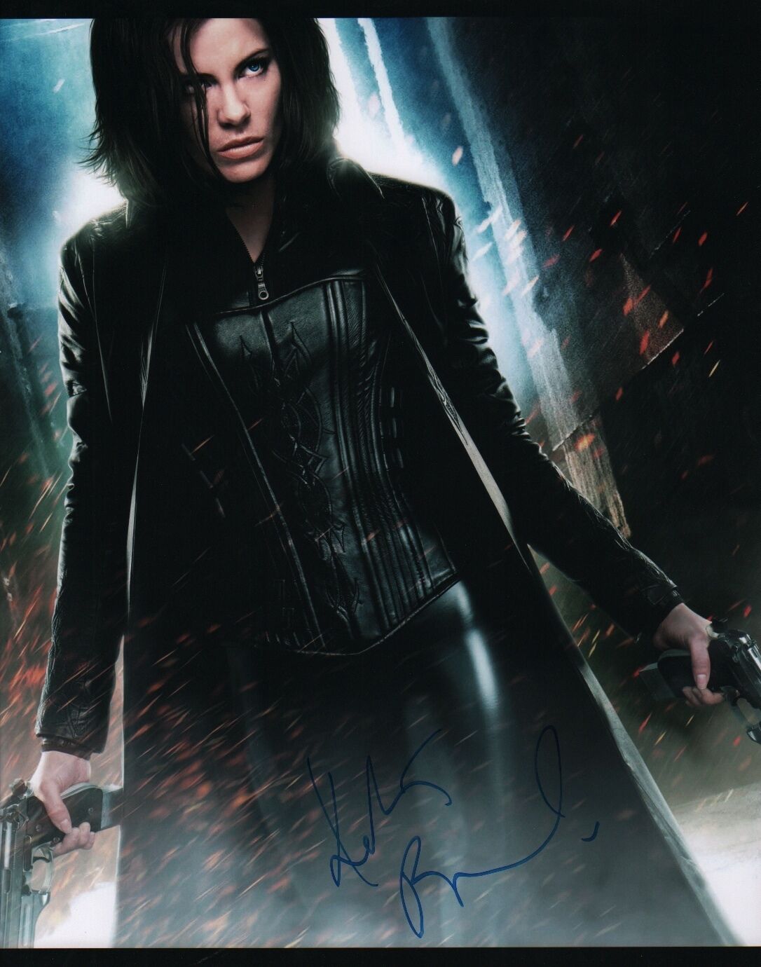 Kate Beckinsale (Underworld) signed 11x14 Photo Poster painting