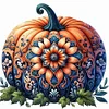 (Multi-Style)Halloween Pumpkin-11CT Stamped Cross Stitch 45*45cm/17.72*17.72in tapestrymarket