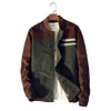 Vintage Style Color-Block Jacket