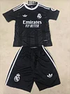 Joyfball 2025/2026 Kids Size Real Madrid Goalkeeper Black Football Shirt