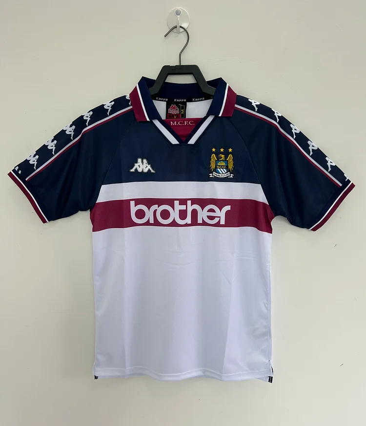 1997-98 Manchester City Away Retro Jersey