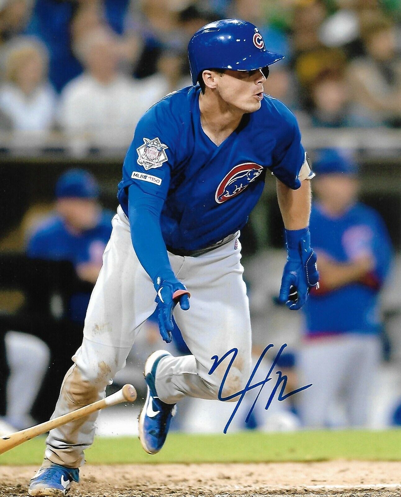 NICO HOERNER signed autographed CHICAGO CUBS 8X10 Photo Poster painting w/ COA