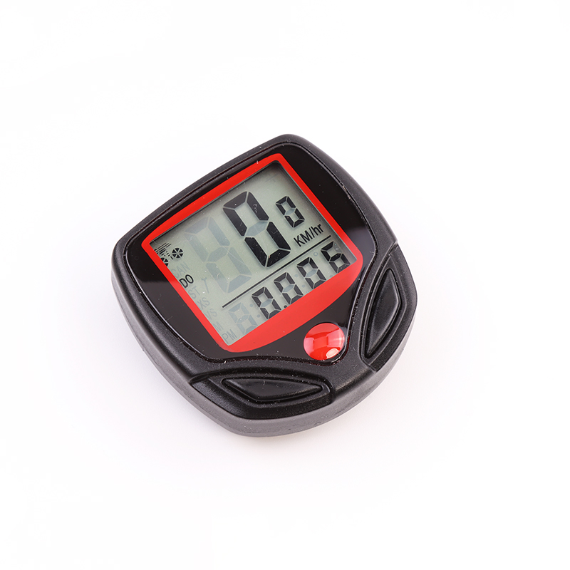Speedometer Bike Computer With LCD Digital Display Waterproof Bicycle
