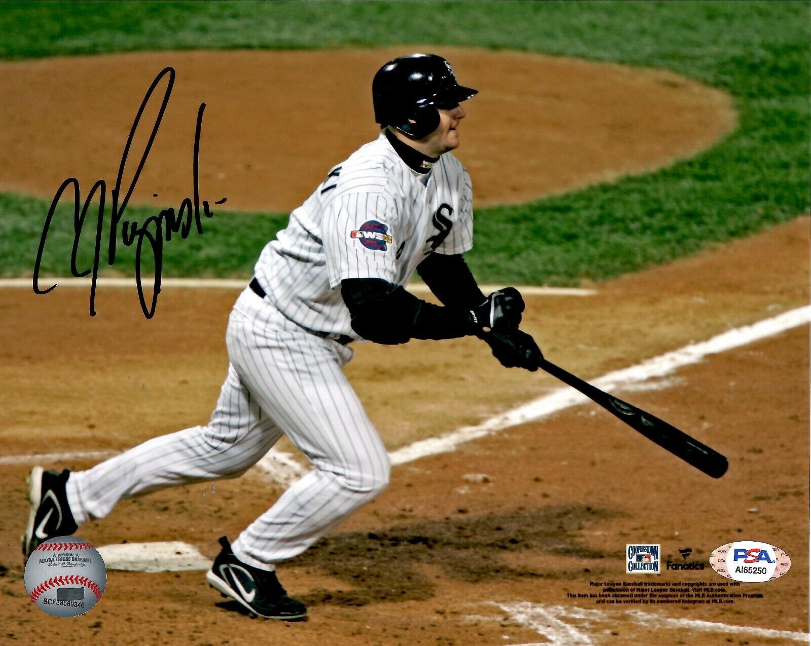 AJ Pierzynski autographed signed 8x10 Photo Poster painting MLB Chicago White Sox PSA COA