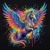 (Multi-Style)Colorful Neon Animals Collection-14CT Stamped/Counted Cross Stitch 30*30cm tapestrymarket
