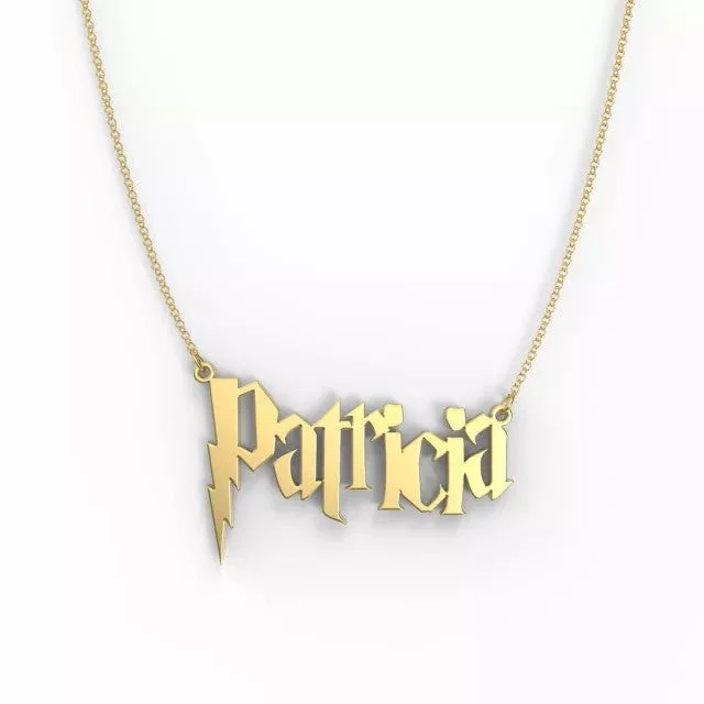 Handmade Personalized Harry Style Name Necklace