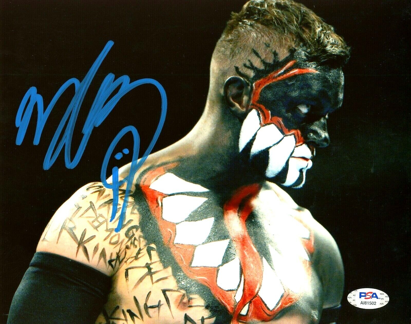 WWE FINN BALOR HAND SIGNED AUTOGRAPHED 8X10 Photo Poster painting WITH PROOF AND PSA DNA COA 50