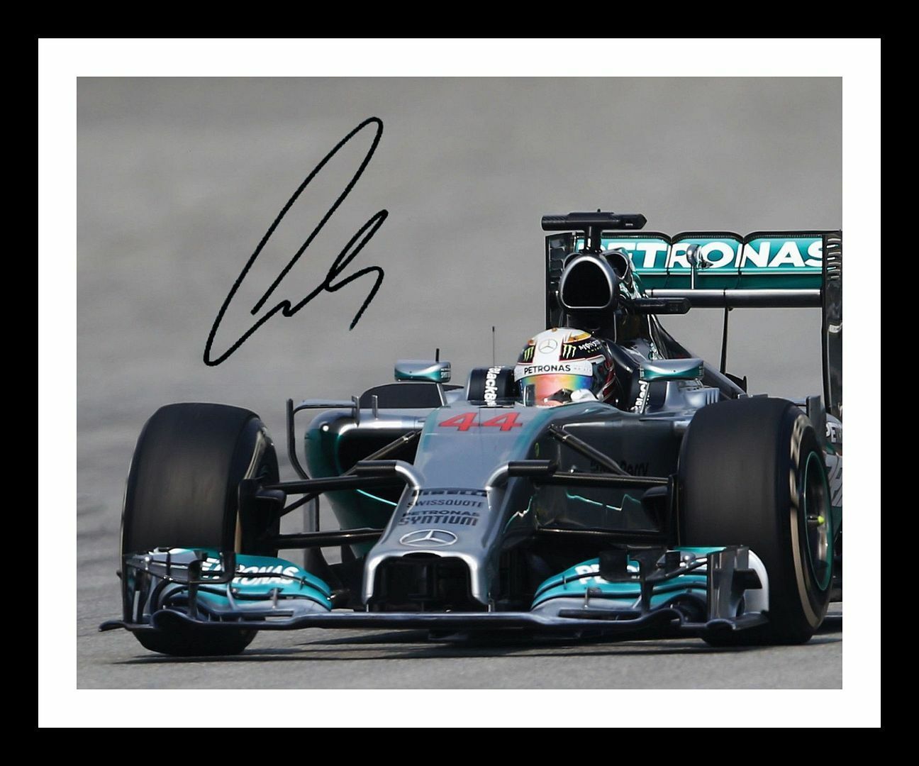 Lewis Hamilton Autograph Signed & Framed Photo Poster painting 1