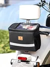 8L Bike Front Bag Waterproof Touch Screen Phone Handlebar Bag for Camping