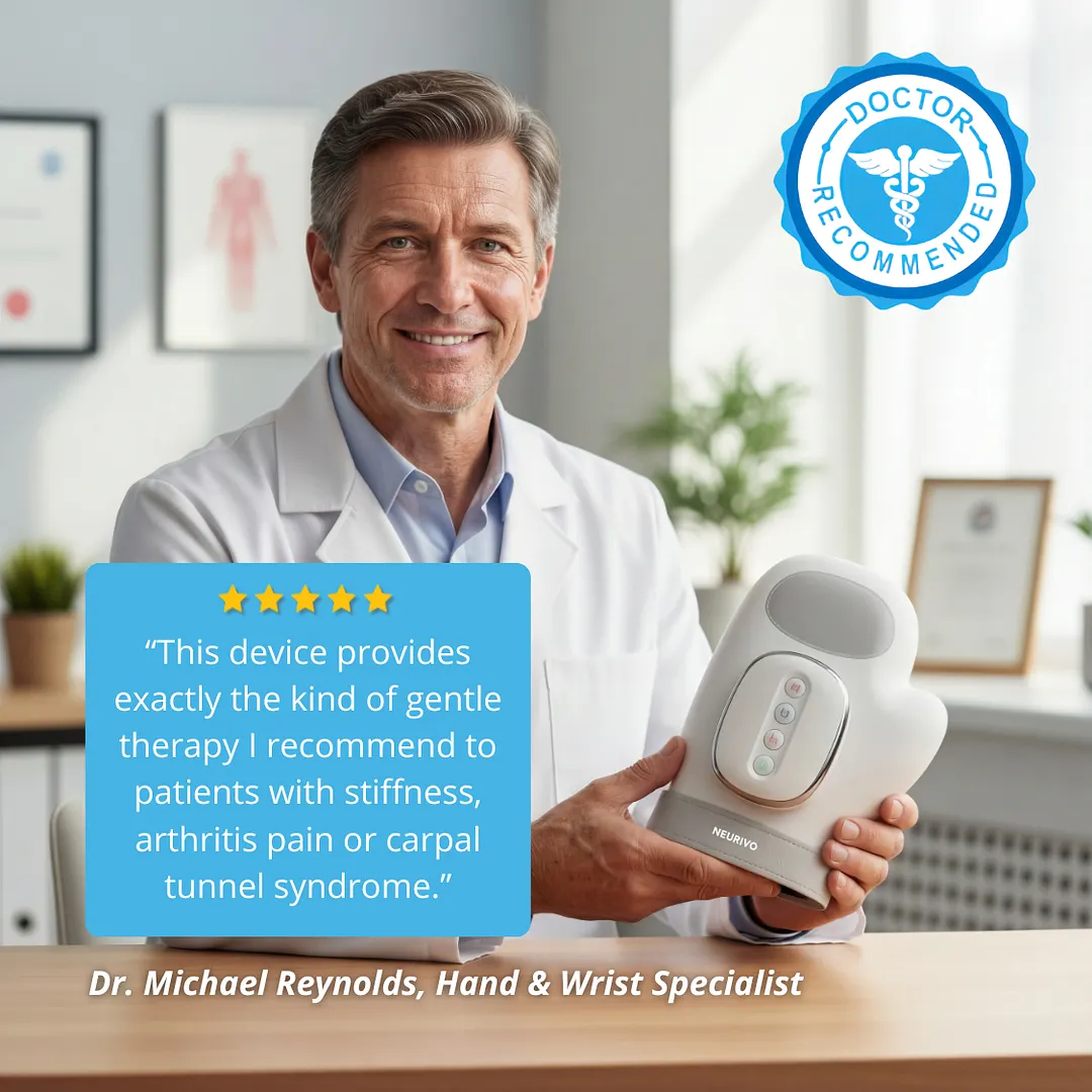 Neurivo&trade; Hand Massager - Support for Joint, Inflammation & Pain