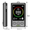 Rechargeable Carbon Monoxide Detector W/ Digital Display for Home RV Apartment
