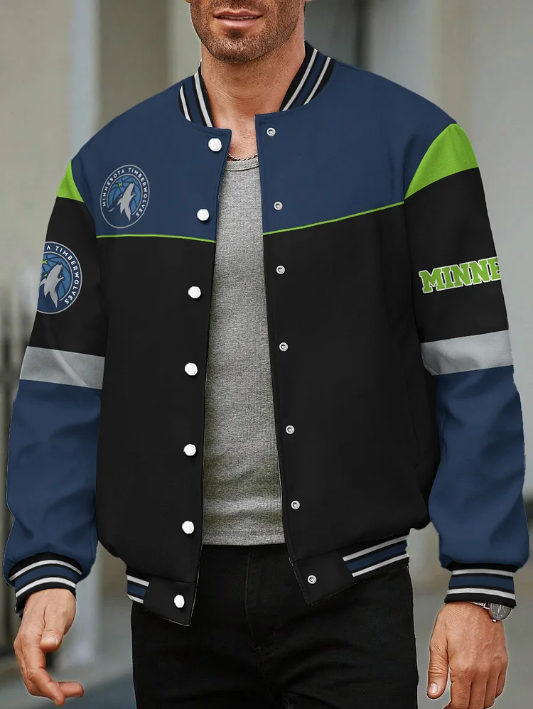 Minnesota Timberwolves Limited Edition Full-Snap Casual Jacket