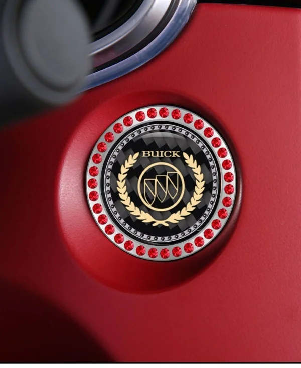 One-button Start Decorative Sticker Button Car Sticker