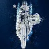 ⚓ Maquette de porte-avions haute pr&eacute;cision