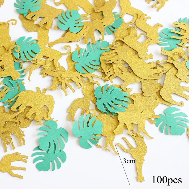 Wild One Jungle Party Animal Balloons Disposable Tableware Kids 1st Forest Safari Birthday Party Decoration Baby Shower Supplies