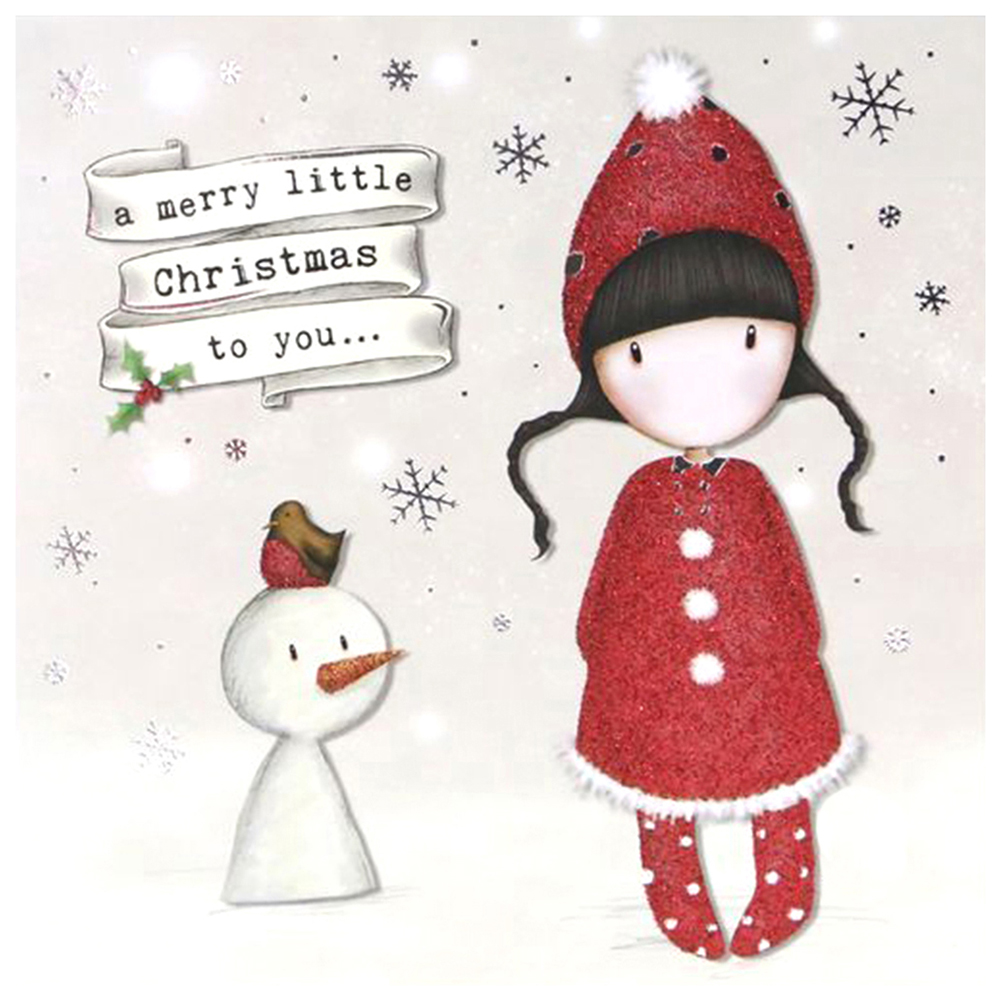

Christmas Goliath Doll - 11CT Stamped Cross Stitch - 40*40CM, 501 Original