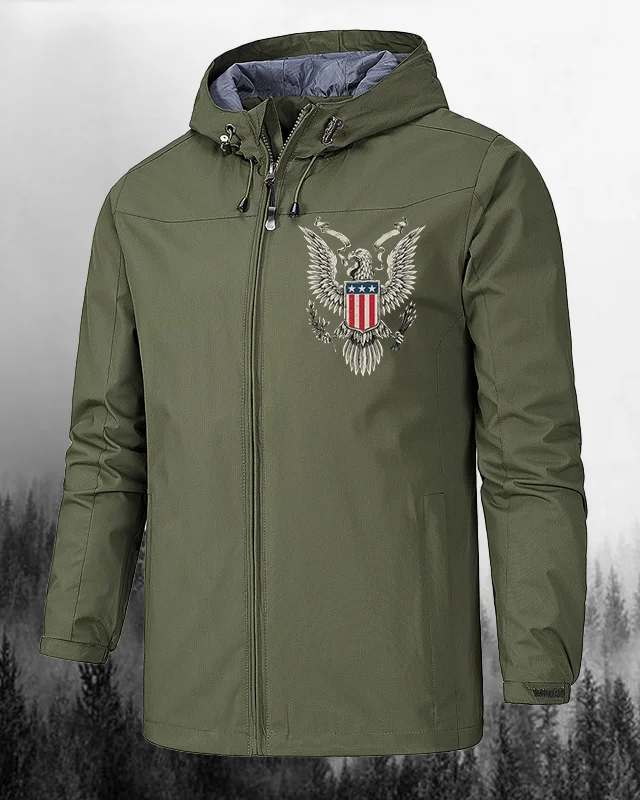 Men's hooded outdoor jacket 008