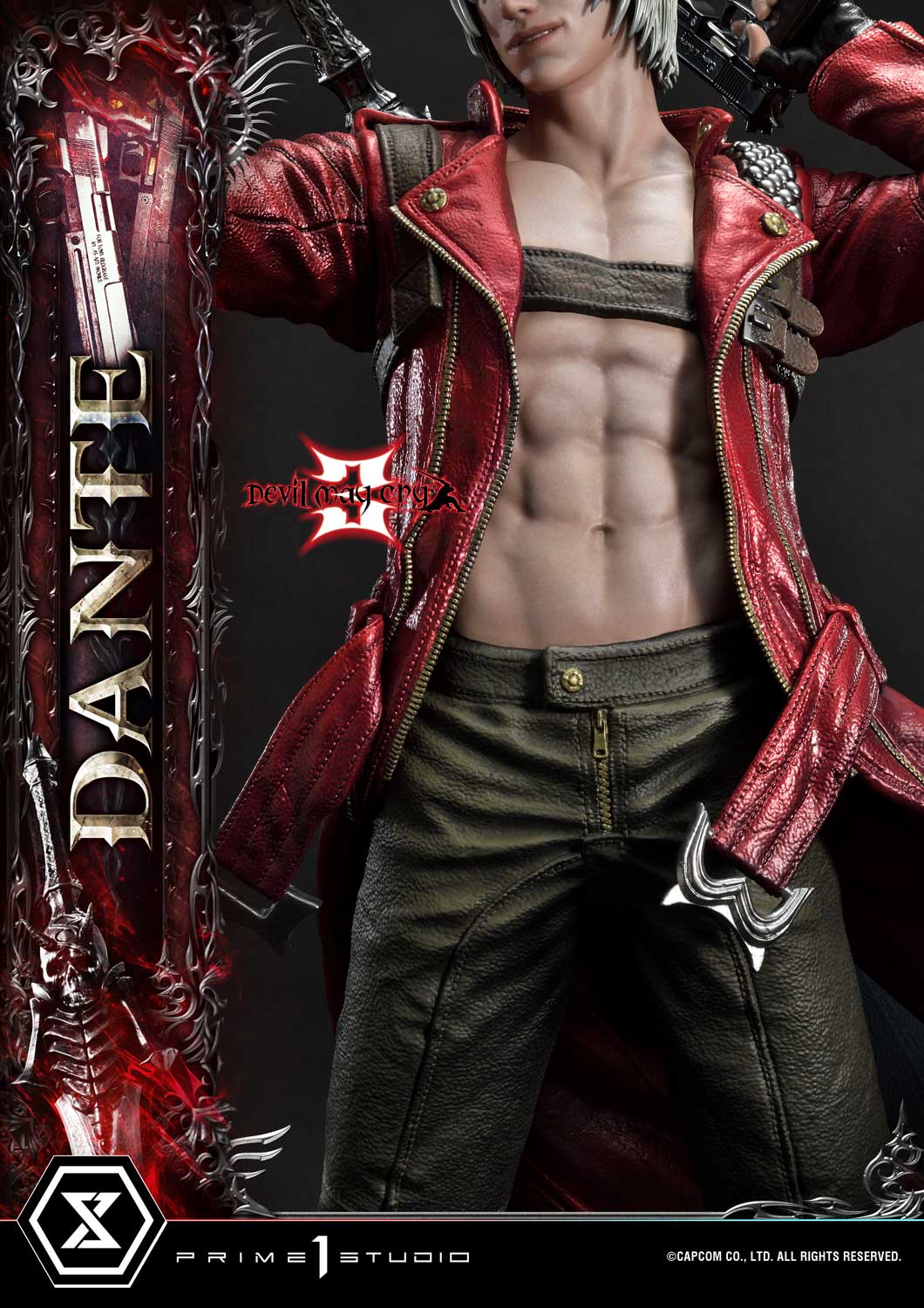 Premium Devil May Cry 3 Dante figure announced by Prime 1 Studio