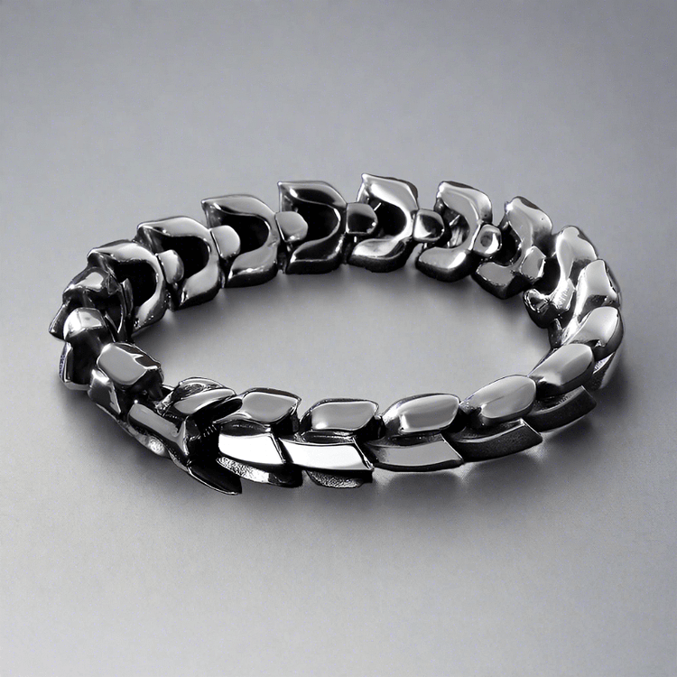 Coutureaura The Midgard Serpent - Stainless Steel Bracelet
