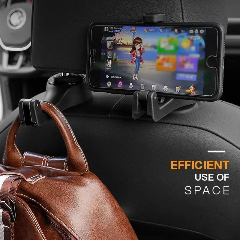 🎄Christmas Hot Sale 70% OFF🎄 2 In 1 Car Headrest Hidden Hook