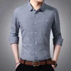Men's Business Plaid Non-iron Shirt