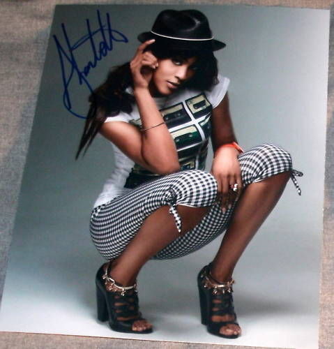 SHONTELLE SIGNED AUTOGRAPH SEXY SASSY SINGER HOT Photo Poster painting