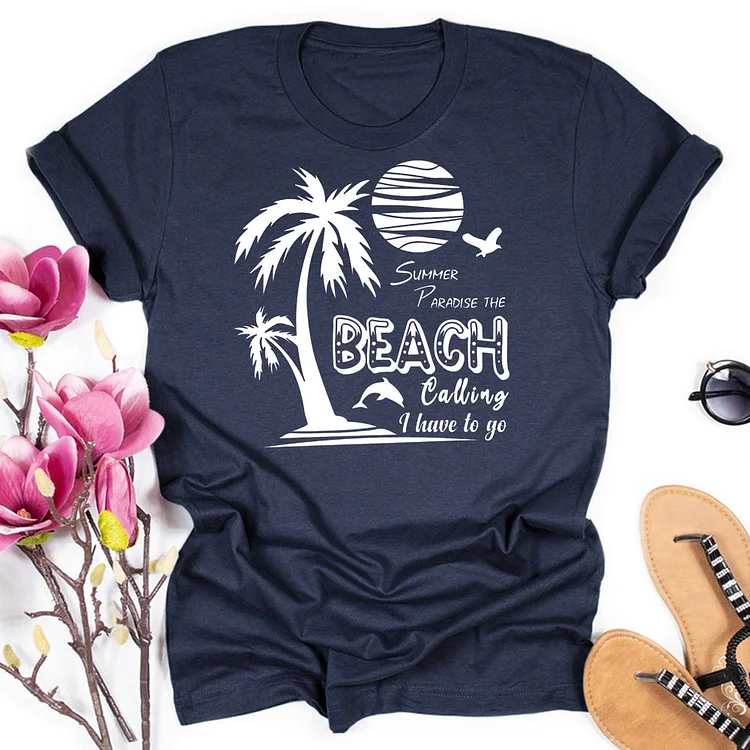 Retro Beach Shirt, Vacation Shirt Tee -02712