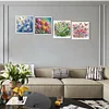 4Pack Flower-Crystal Rhinestone Diamond Painting(30x30cm)