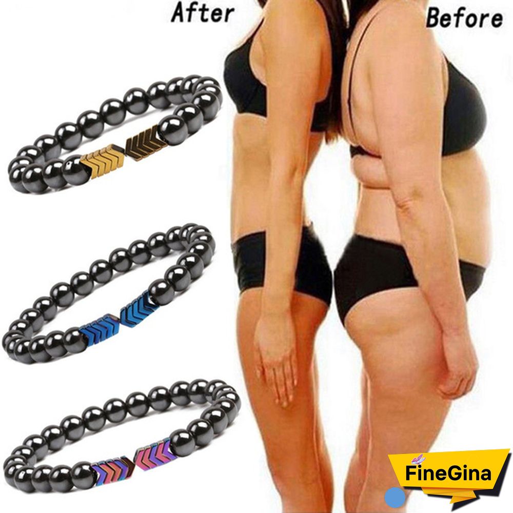 Twisted Magnet Health slimming Bracelets & Bangles Jewelry bio magnetic Bracelet charm bracelets For Women Man weight loss