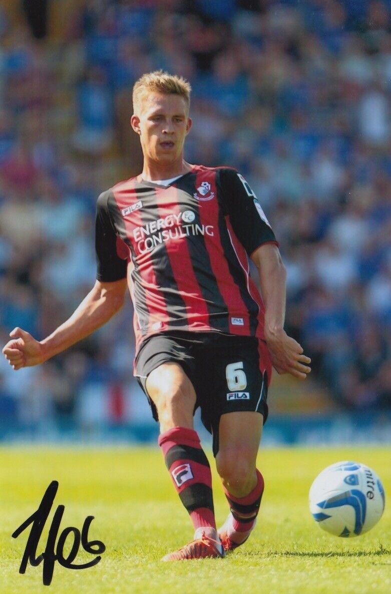 JOE PARTINGTON HAND SIGNED 6X4 Photo Poster painting - FOOTBALL AUTOGRAPH - BOURNEMOUTH.