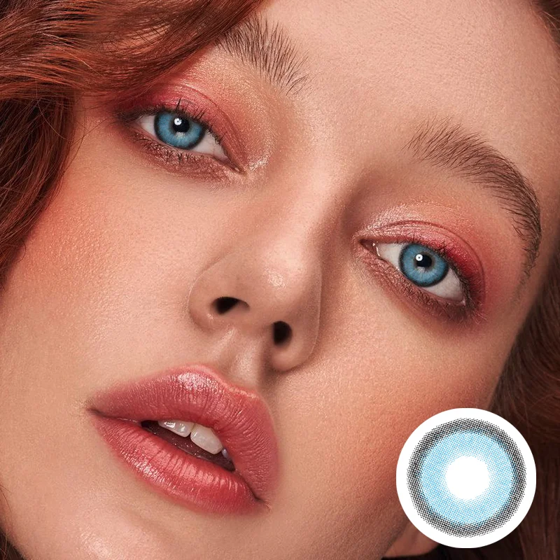 Fragrant Honey Blue(12 months) contact lenses