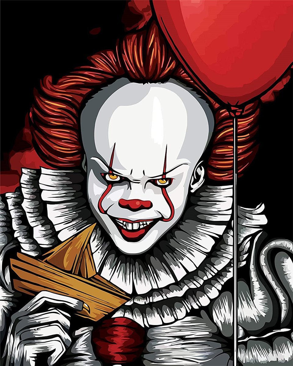 DIY Painting By Numbers | Pennywise