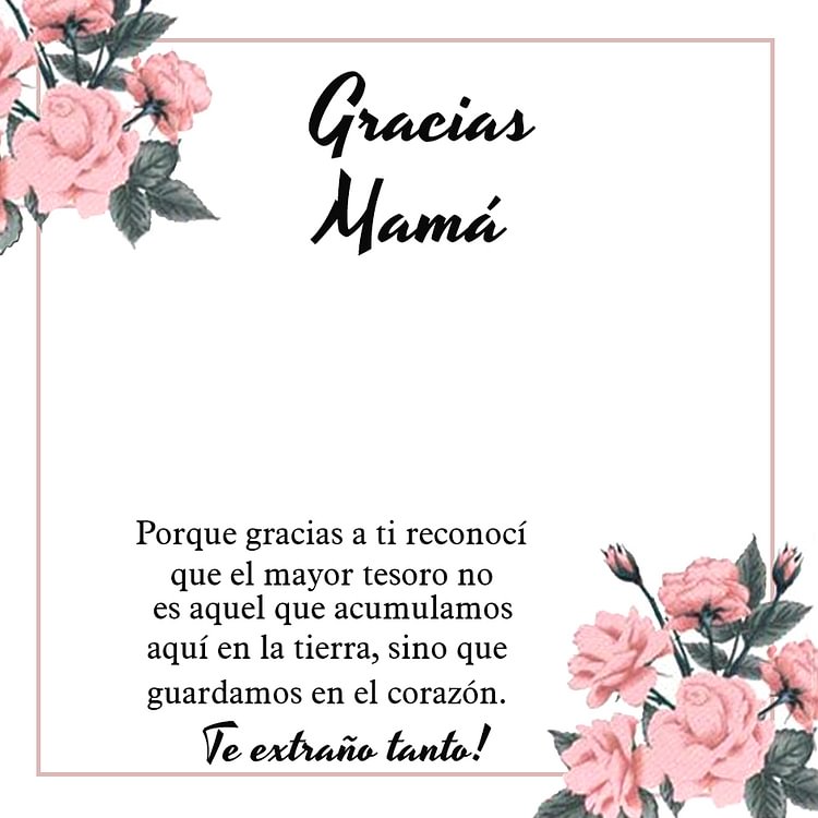 Una tarjeta-A mi Mamá