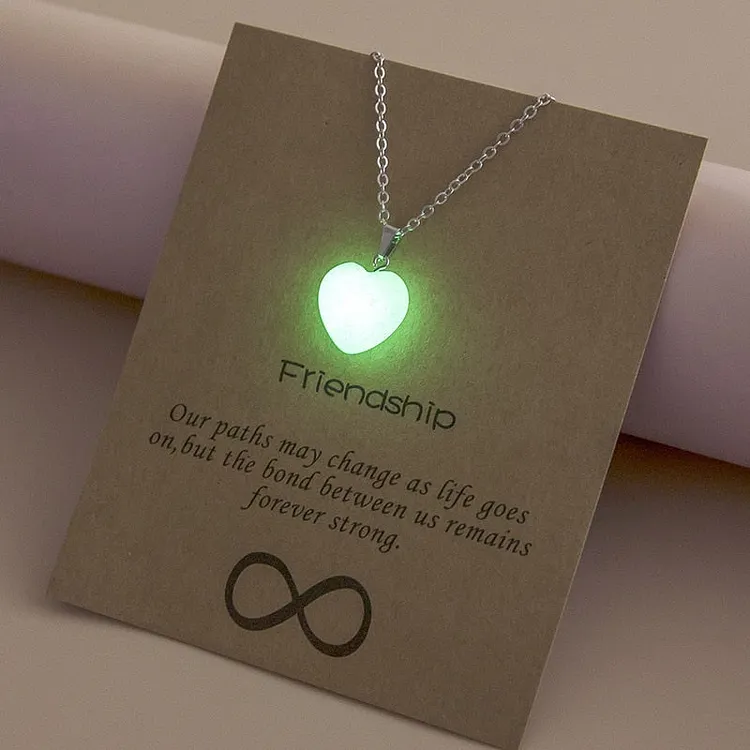 'Glowing Friendship' Necklaces