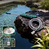 31 Inch Battery Powered Sprayer Wand Rechargeable Electric Sprayer Telescopic Wand with Hose 3 Mist Nozzles for Lawn and Garden