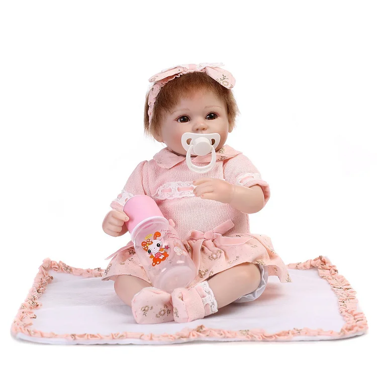  16"Kleine Izabella Reborn Babypuppe - RSDP-Rebornbabypuppen-Rebornbabypuppen.de