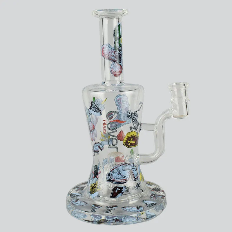 New Oil Rigs Glass Bongs  Water Pipe  Vase Perc Percolator