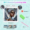 Black Woman - Crystal Rhinestone Diamond Painting