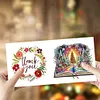DIY 6Pcs Christmas-Diamond Painting Greeting Card