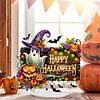 Acrylic Halloween Haunted House Party Desktop Diamond Painting Ornaments Kit