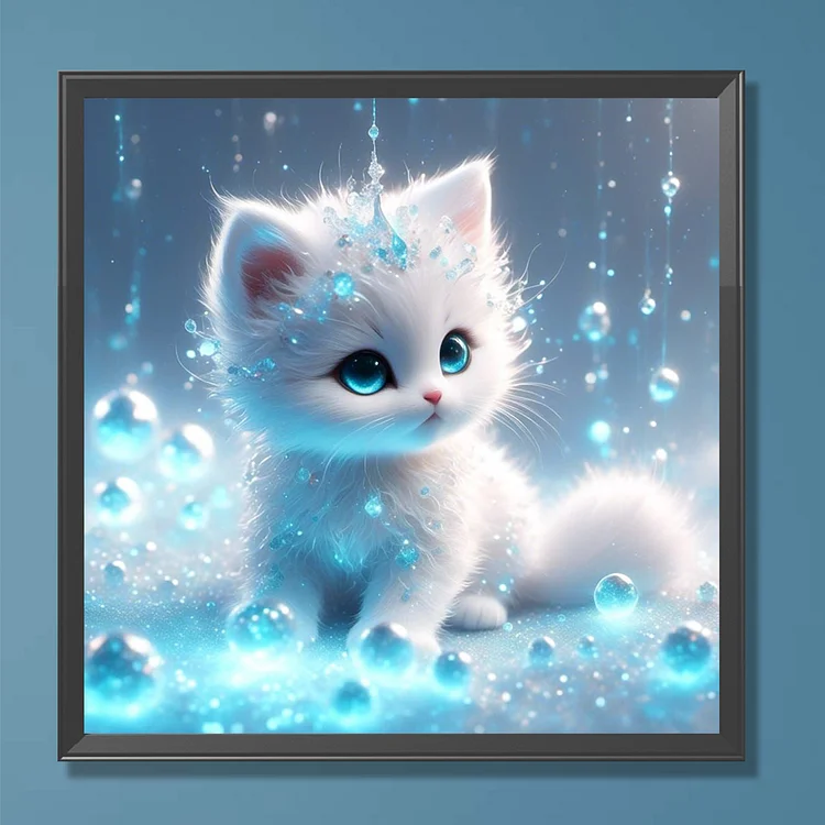 Gorgeous Cat-Crystal Diamond Painting