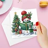 6Pcs Diamond Painting Christmas Elk Greeting Cards Christmas Cards